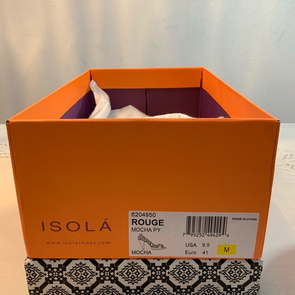 Isola. Beautiful, open toe heels. - Picture 5 of 5